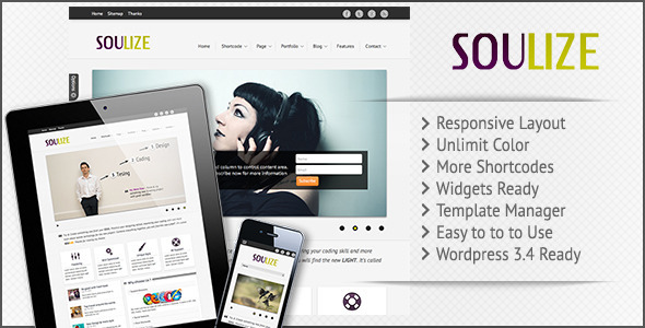 Soulize | Multi-Purpose Wordpress Theme - Corporate WordPress
