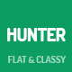 HUNTER - A flat &amp; classy WP theme, by Bonfire. - ThemeForest Item for Sale