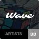 Wave - WordPress Theme for Artists - ThemeForest Item for Sale