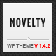 Novelty - Retina Ready Responsive Wordpress Theme - ThemeForest Item for Sale