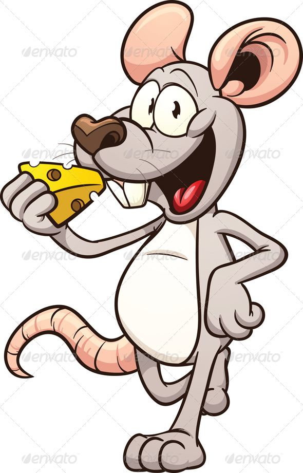 clipart mouse eating cheese - photo #31