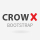 CrowX - Bootstrap HTML Site - ThemeForest Item for Sale