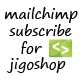 Mailchimp subscribe for Jigoshop - CodeCanyon Item for Sale