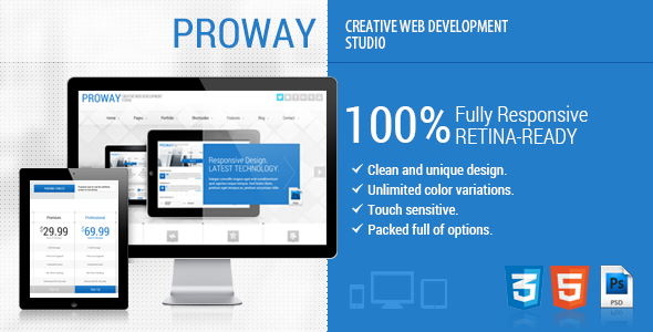 ProWay - Responsive Multipurpose HTML5 Template