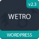The Wetro - Creative WordPress Theme - ThemeForest Item for Sale