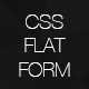 CSS Flat Form - CodeCanyon Item for Sale