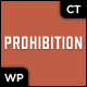 WP Prohibition Responsive Creative WordPress Theme - ThemeForest Item for Sale