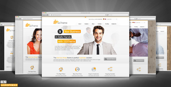 123Theme Business & eCommerce Wordpress Theme