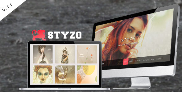 STYZO - Responsive Single Page Template - Portfolio Creative