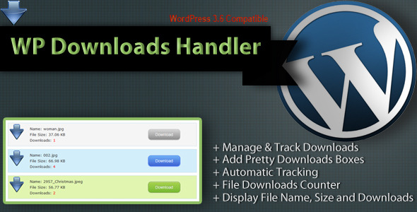 Downloads Handler: WordPress Downloads Manager - CodeCanyon Item for Sale
