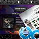 Asmo PSD Premium vCard CV Resume Template
