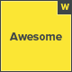 Awesome - One Page WordPress Theme - ThemeForest Item for Sale