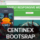 Centinix Responsive One-Page Bootstrap Template - ThemeForest Item for Sale