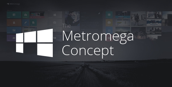 Metromega - Responsive HTML5 Metro Template - Creative Site Templates