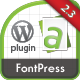 FontPress - Font Manager Plugin - CodeCanyon Item for Sale