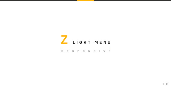 Z Light Menu | jQuery Plugin - CodeCanyon Item for Sale
