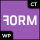  WP Form Responsive Creative WordPress Theme - ThemeForest Item for Sale