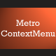 Metro Context Menu - CodeCanyon Item for Sale