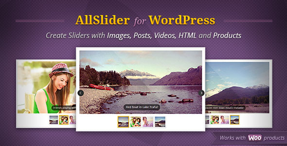 AllSlider - WordPress Responsive Slider Carousel image