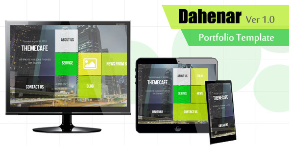Dahenar - Responsive Portfolio Template - Portfolio Creative