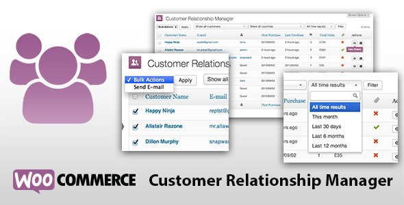 WooCommerce Customer Relationship Manager - CodeCanyon Item for Sale