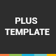 Plus Responsive Retina Ready One-Page Template - ThemeForest Item for Sale