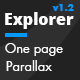 Explorer - One Page Parallax Template - ThemeForest Item for Sale