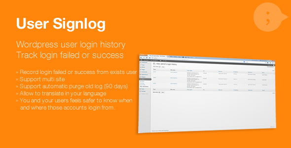 User Signlog - CodeCanyon Item for Sale