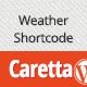 Caretta Weather Shortcode - CodeCanyon Item for Sale