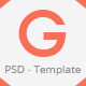 GFashion Shop PSD - ThemeForest Item for Sale