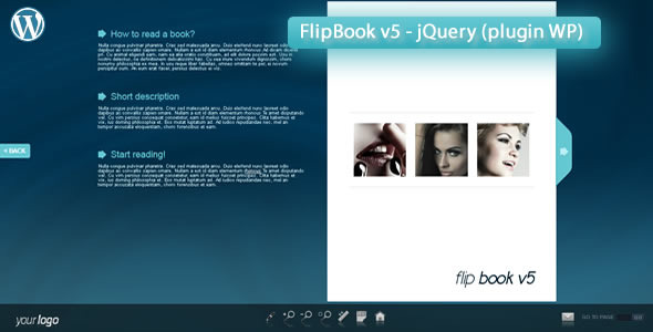 Responsive FlipBook v5 - jQuery (plugin WP) - CodeCanyon Item for Sale