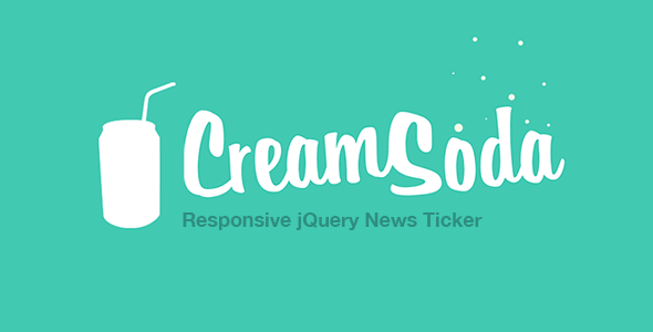 Cream Soda jQuery News Ticker - CodeCanyon Item for Sale