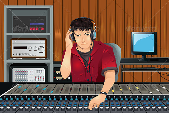 music producer clipart - photo #3