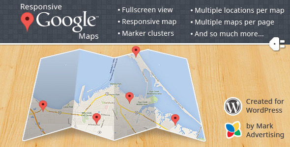 Responsive Google Maps - CodeCanyon Item for Sale