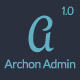 Archon Flat Responsive Admin Template - ThemeForest Item for Sale