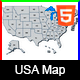 Responsive USA Map - HTML5 - CodeCanyon Item for Sale