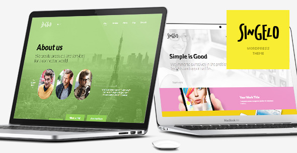 Singelo — One Page WordPress Theme - Portfolio Creative
