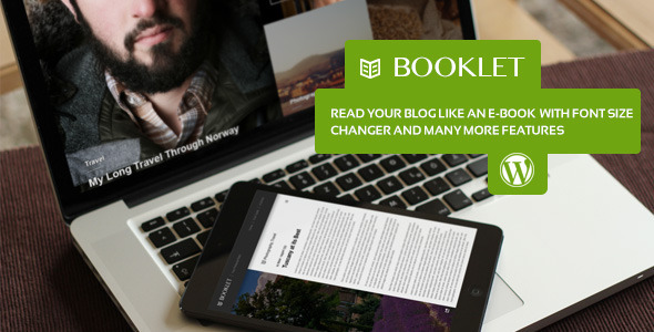 Booklet - Personal Blogging Theme - Personal Blog / Magazine