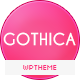 Gothica - A one Page WordPress Theme in Goth Style - ThemeForest Item for Sale