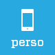 perso | Mobile HTML/CSS Portfolio Template - ThemeForest Item for Sale