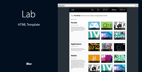 Lab: HTML Template