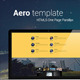 Aero HTML5 one page creative parallax - ThemeForest Item for Sale