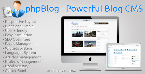 phpBlog - Powerful Blog CMS - CodeCanyon Item for Sale