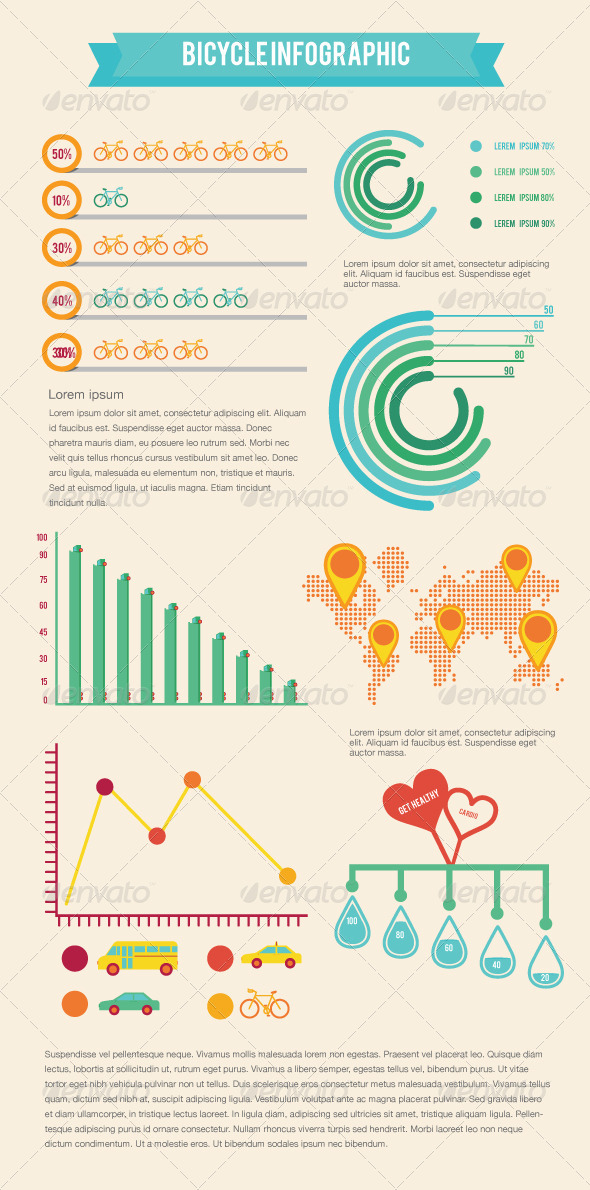 Bicycle Infographic (Infographics)