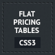 CSS3 Flat Pricing Tables - CodeCanyon Item for Sale