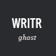 Writr - A Clean, Bold Ghost Theme - ThemeForest Item for Sale