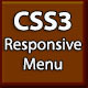 CSS3 Responsive Menu - CodeCanyon Item for Sale