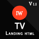 Tv-Entertainment Responsive Landing Page - ThemeForest Item for Sale