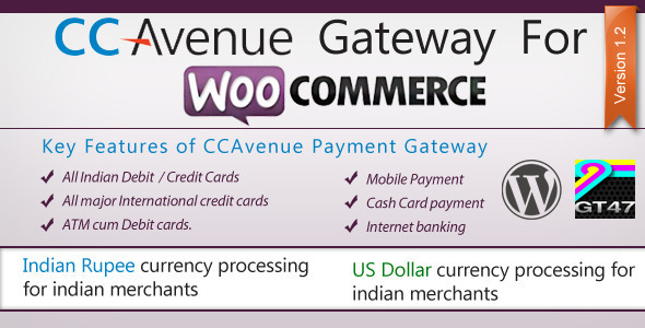 CCAvenue Payment Gateway for WooCommerce