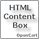 HTML Content Box for OpenCart - CodeCanyon Item for Sale